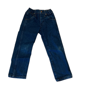 Wrangler Kids Straight Jeans in Dark Blue - Size 6